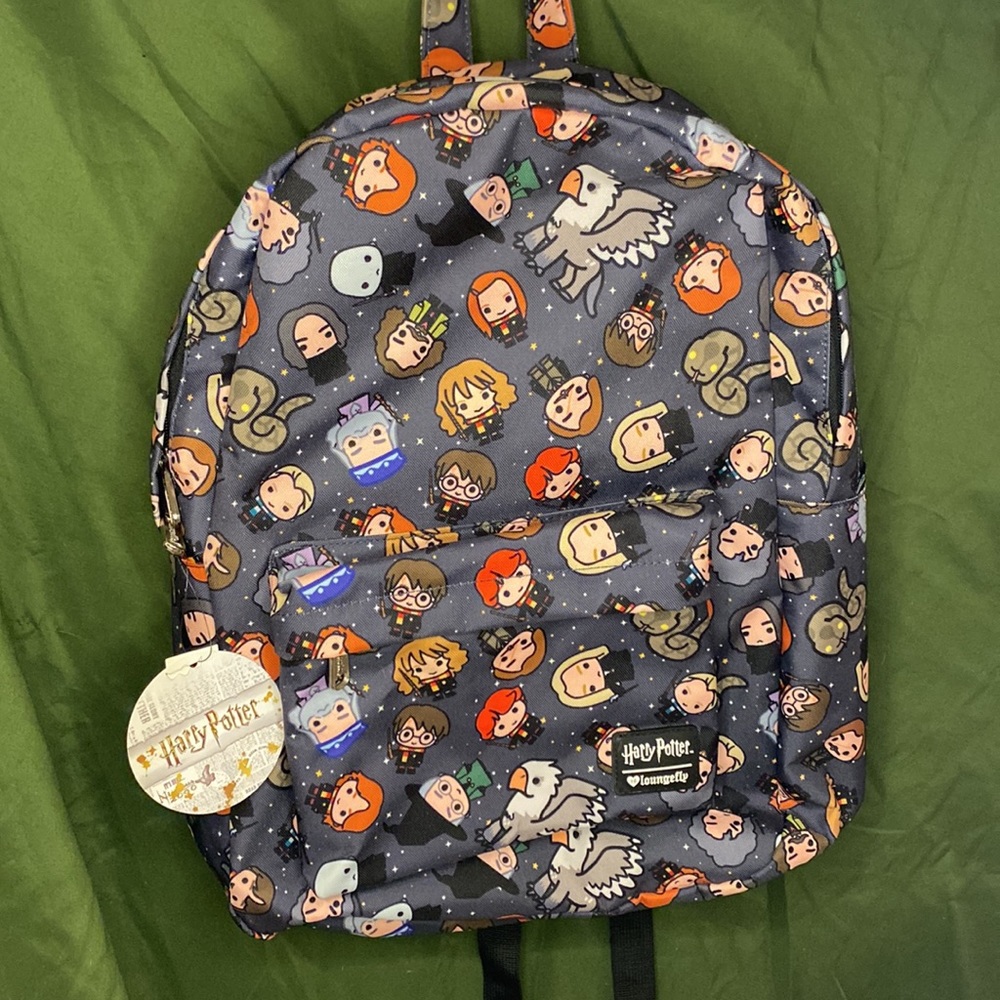 Harry Potter Chibi Character Backpack - Loungefly. Never used, new with tags!